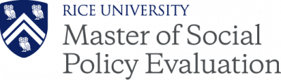Rice University | Master of Social Policy Evaluation
