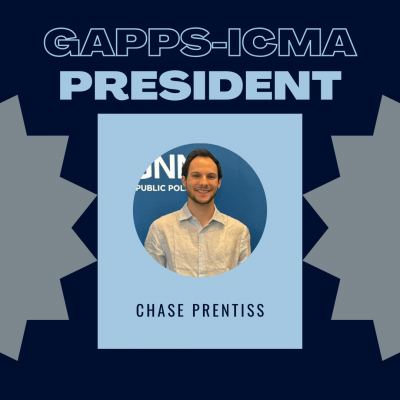 A photo of GAPPS-ICMA President Chase Prentiss