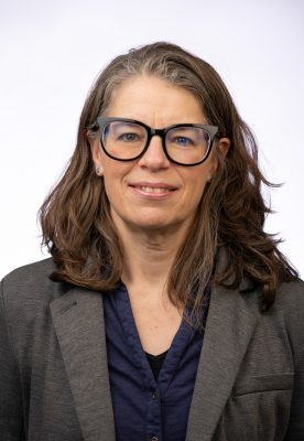 A headshot of Angela Eikenberry