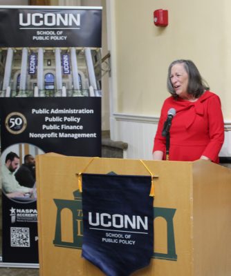 Chief Lynn Malerba providing her keynote address